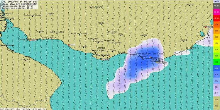Pronostico del tiempo para Semana Santa, Criolla y de Turismo en Uruguay
