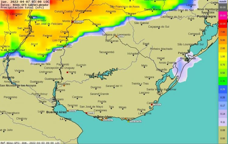 Semana inestable, principalmente al Norte del Río Negro
