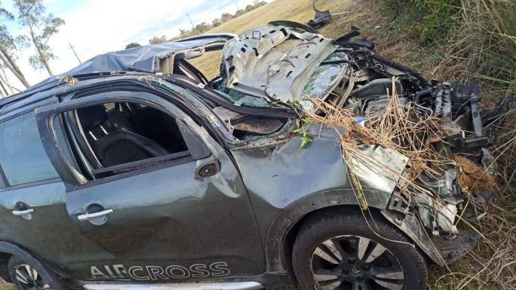 Un siniestro fatal y varios heridos es el resultado de accidentes de tránsito en rutas nacionales