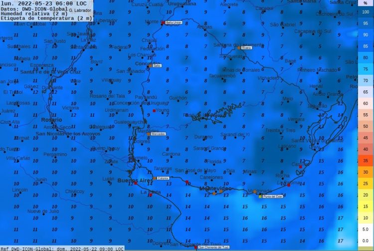 Semana con eventos de tormentas, lluvias y Sudestada