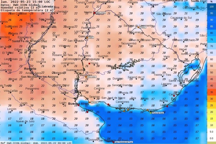 Semana con eventos de tormentas, lluvias y Sudestada