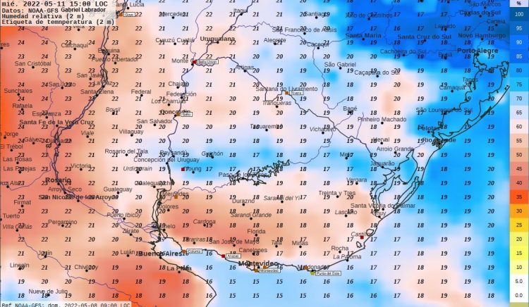 La semana comienza inestable en el Norte y Noreste