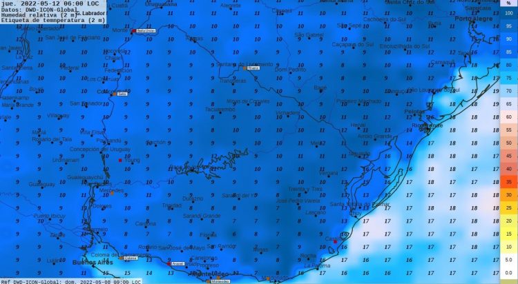 La semana comienza inestable en el Norte y Noreste