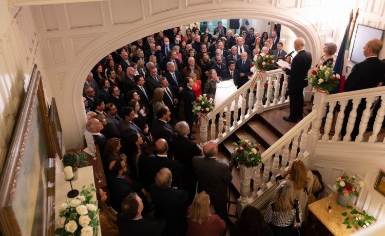 Doble festejo en la comunidad italiana