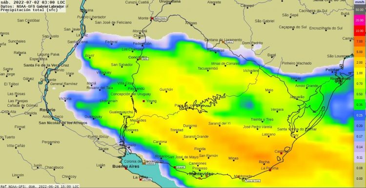 El invierno continúa frío, húmedo y con algunas lluvias