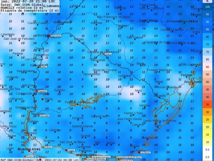 Inestabilidad termina el jueves con ingreso de Frente Frío desde el Suroeste