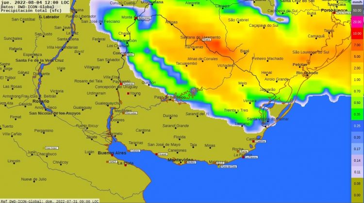 Tormentas y lluvias a mitad de la semana, luego vuelve el frío