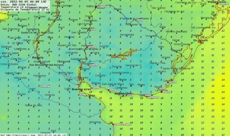 Tormentas y lluvias a mitad de la semana, luego vuelve el frío