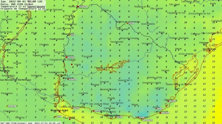 Tormentas y lluvias a mitad de la semana, luego vuelve el frío