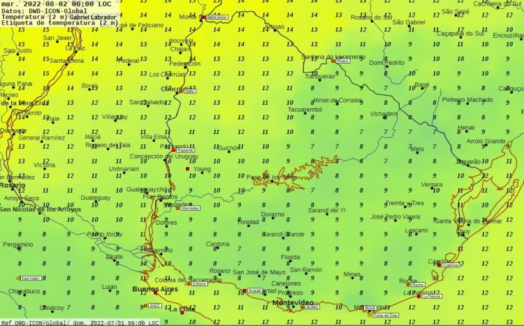 Tormentas y lluvias a mitad de la semana, luego vuelve el frío