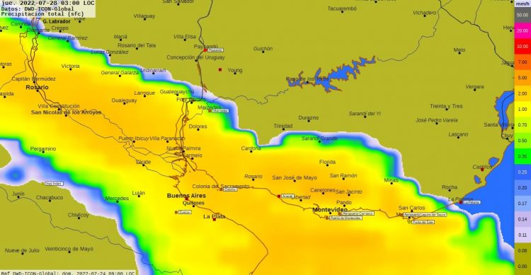 Inestabilidad termina el jueves con ingreso de Frente Frío desde el Suroeste
