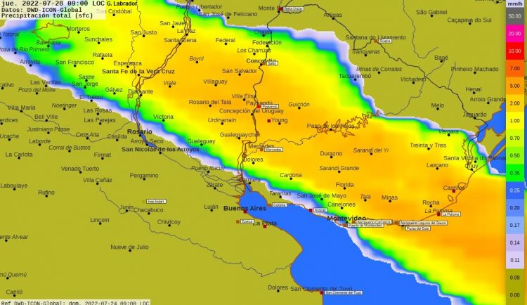 Inestabilidad termina el jueves con ingreso de Frente Frío desde el Suroeste