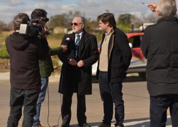 Varias brigadas de UTE trabajan contra reloj para restablecer el servicio en la ciudad de Paysandú
