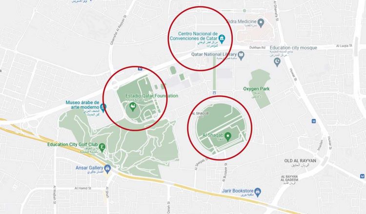 Habemus rivales y lugar de concentración