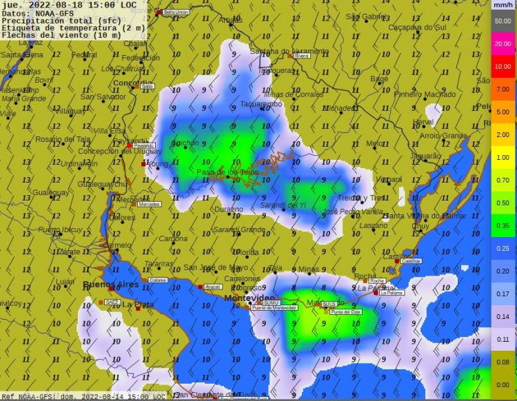 Tras pasaje de nubosidad con tormentas y precipitaciones, vuelve el frío polar