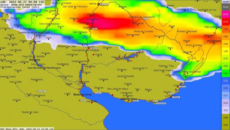 Buen tiempo termina el jueves con llegada de “Temporal de Santa Rosa”