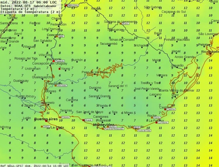 Tras pasaje de nubosidad con tormentas y precipitaciones, vuelve el frío polar
