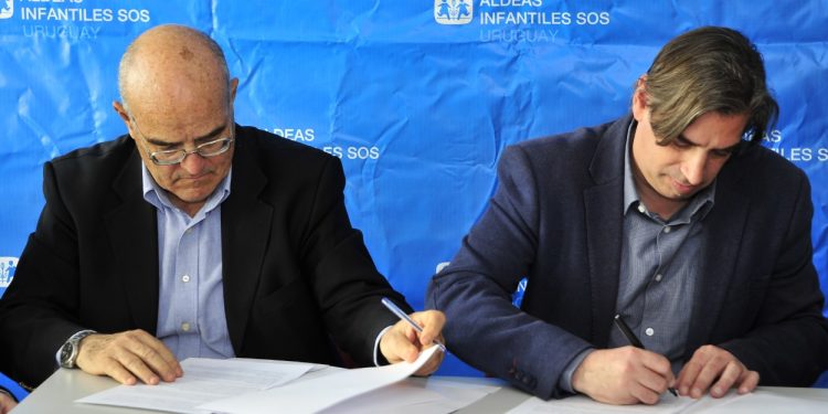 Mevir y Aldeas Infantiles firmaron acuerdo que permitirá capacitación laboral a los jóvenes