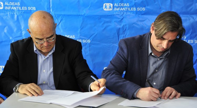 Mevir y Aldeas Infantiles firmaron acuerdo que permitirá capacitación laboral a los jóvenes