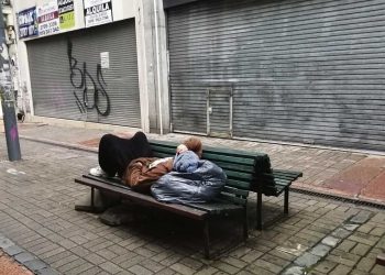 Preocupa la inseguridad y las personas en la calle del centro de Montevideo