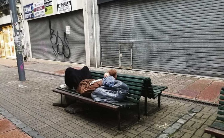 Preocupa la inseguridad y las personas en la calle del centro de Montevideo