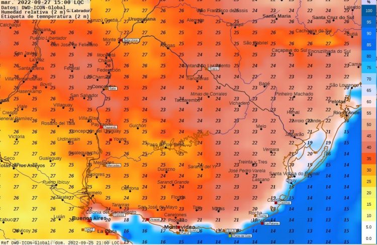 Semana de primavera fresca en el Sur a templada y cálida en el Norte