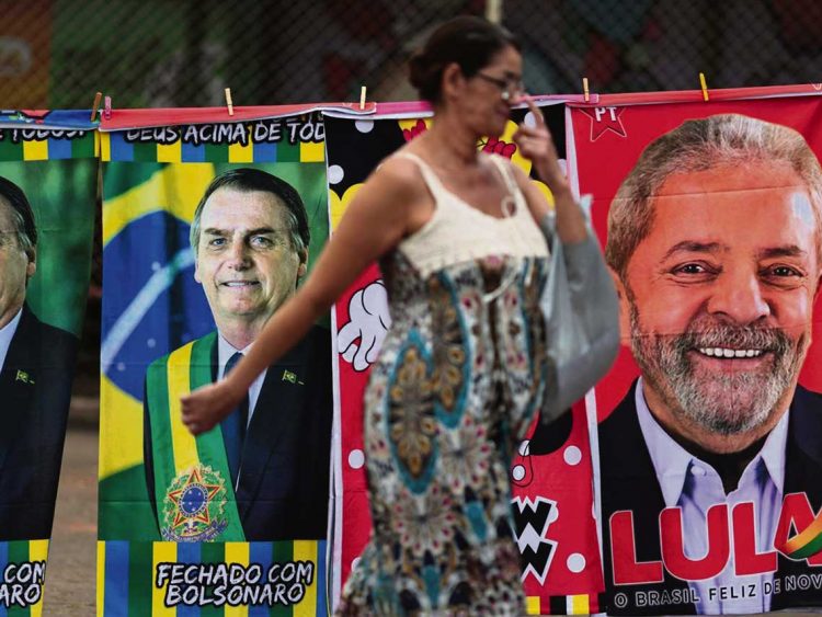 Habrá balotaje en Brasil entre Bolsonaro y Lula