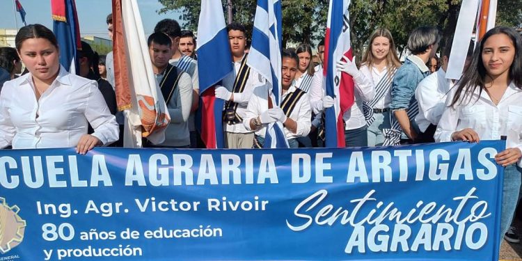 Escuela Agraria de Artigas cumple 80 años dando oportunidades de desarrollo a estudiantes del norte del país