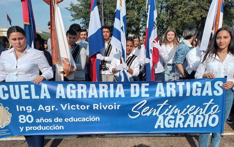 Escuela Agraria de Artigas cumple 80 años dando oportunidades de desarrollo a estudiantes del norte del país