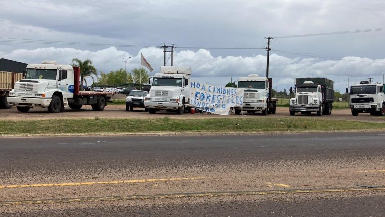 Transporte de carga internacional amenaza con paro por presencia de camioneros argentinos