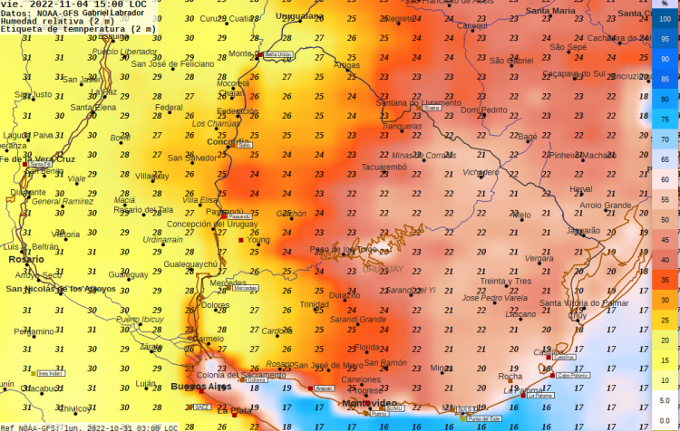 Las temperaturas se normalizan a partir de la tarde del jueves