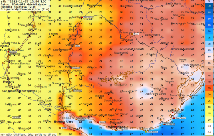 Las temperaturas se normalizan a partir de la tarde del jueves