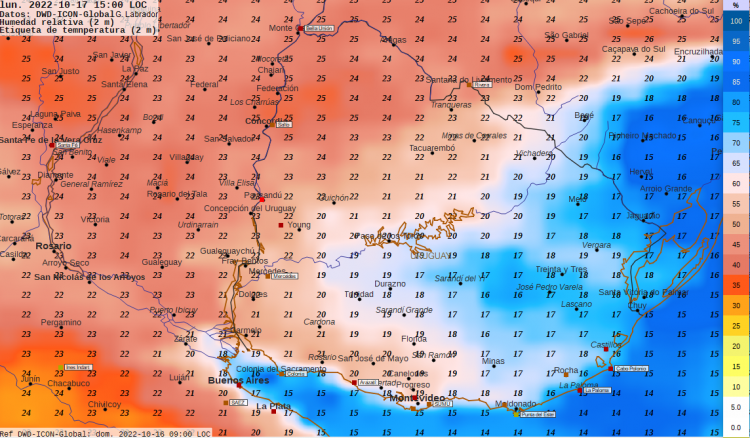 La primavera continua fresca y ventosa