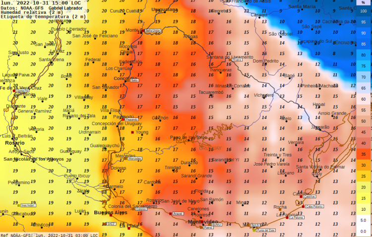 Las temperaturas se normalizan a partir de la tarde del jueves