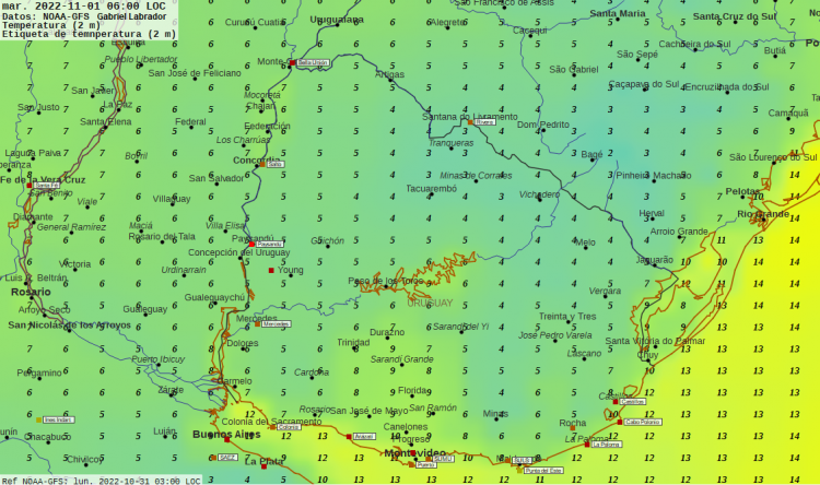 Las temperaturas se normalizan a partir de la tarde del jueves