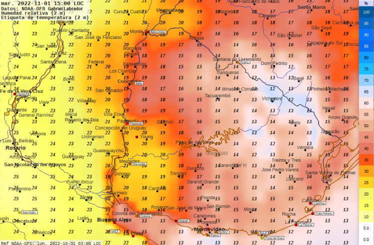 Las temperaturas se normalizan a partir de la tarde del jueves