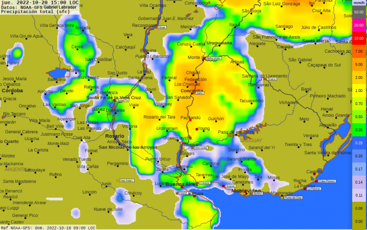 La primavera continua fresca y ventosa