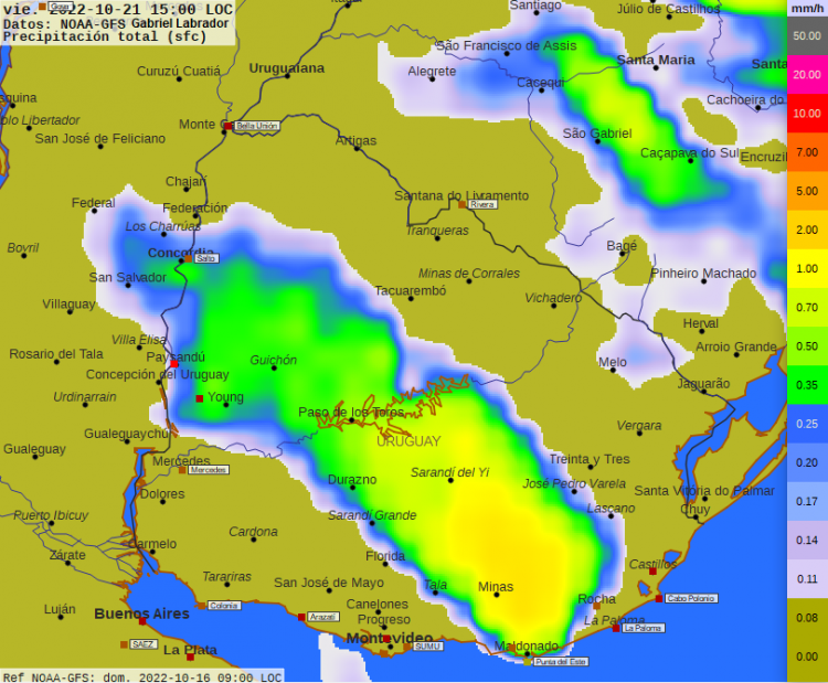 La primavera continua fresca y ventosa