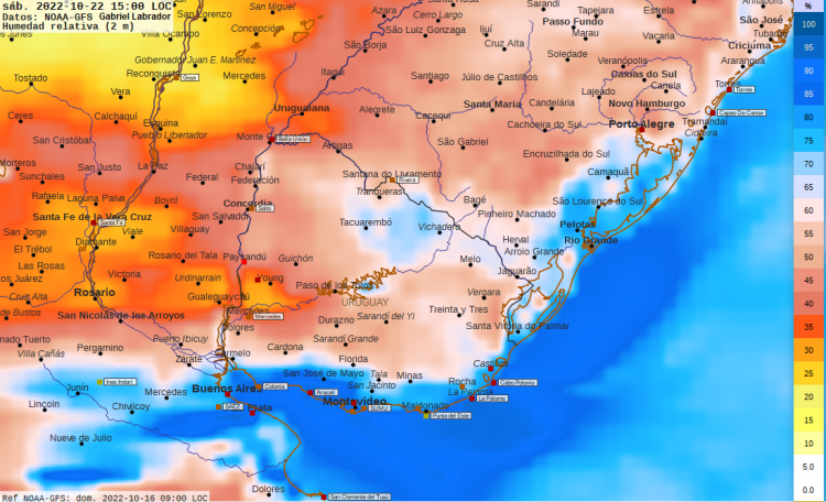 La primavera continua fresca y ventosa