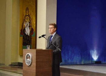 Alberto Núñez Feijóo remarcó que, si llega a la presidencia de España, Uruguay “será un socio prioritario”