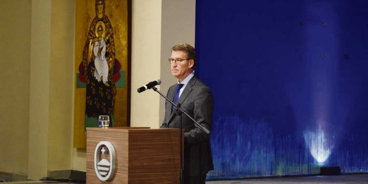 Alberto Núñez Feijóo remarcó que, si llega a la presidencia de España, Uruguay “será un socio prioritario”