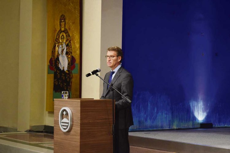 Alberto Núñez Feijóo remarcó que, si llega a la presidencia de España, Uruguay “será un socio prioritario”