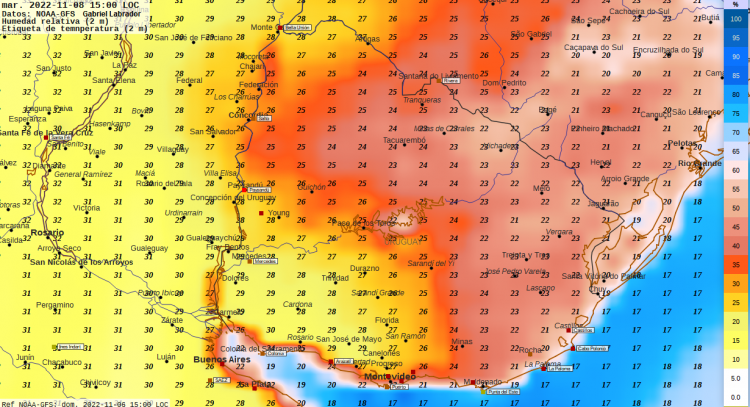 Semana fresca en las madrugadas a cálida y ventosa en las tardes