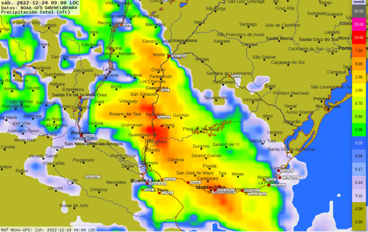 Continúa el verano con calor y lluvias desde vísperas de Navidad