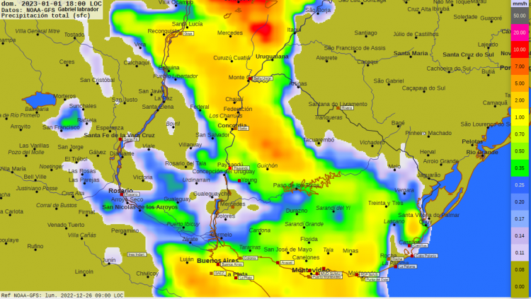 Termina 2022 con breve ola de calor; el 2023 comienza con tormentas y lluvias