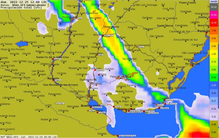 Continúa el verano con calor y lluvias desde vísperas de Navidad