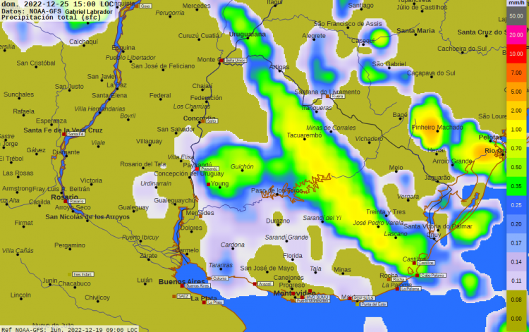 Continúa el verano con calor y lluvias desde vísperas de Navidad