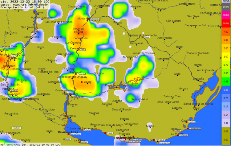 Continúa el verano con calor y lluvias desde vísperas de Navidad