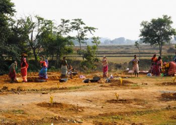 Legalizando la seguridad económica a la población rural: programa publico de empleo de India