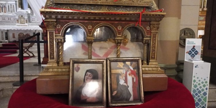 Reliquias de Margarita María de Alacoque llegan a nuestro país